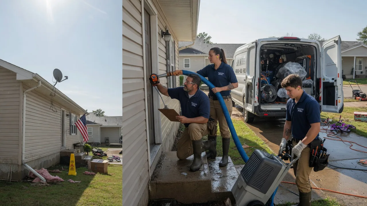 Ceiling Water Damage Restoration in Saint Libory, IL near me