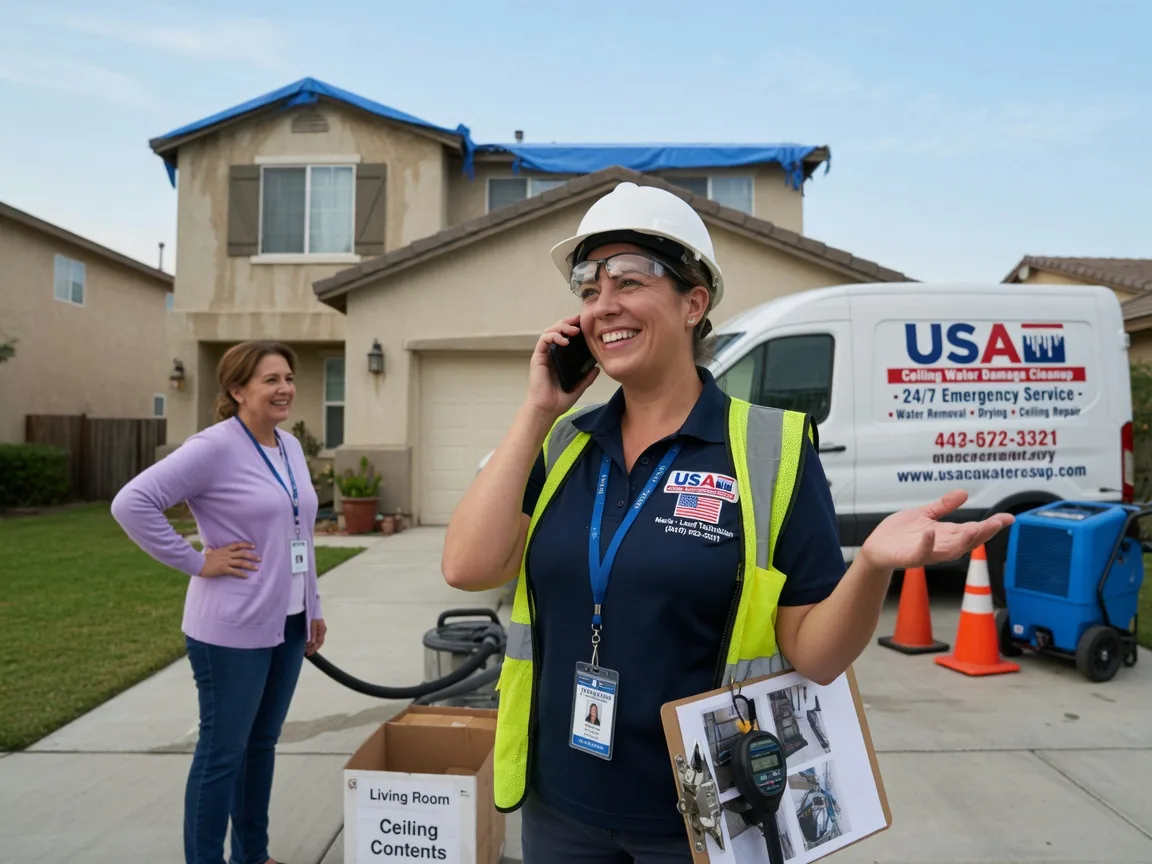 Ceiling Water Damage Restoration Saint Libory, IL FAQs